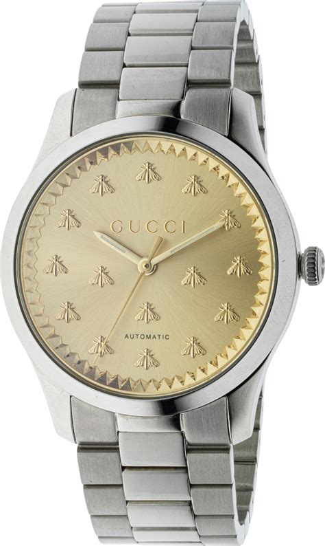 gucci timeless watch battery|gucci g timeless automatic watch.